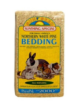 Sunseed Small Animals Pine Bedding Presspak 2000